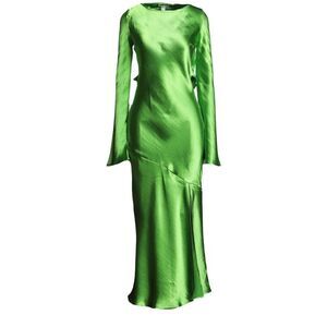 Topshop Satin Midi Dress size 4 S NEW